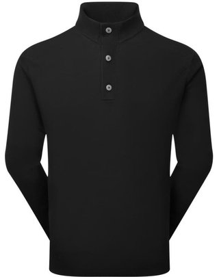 FootJoy Drirelease Button Placket pánský sveter, čierny