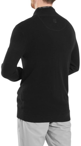 FootJoy Drirelease Button Placket pánský sveter, čierny