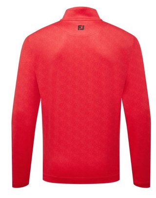 FootJoy Speckle Print Chill-Out pánska mikina, hibiscus