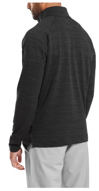 FootJoy Wave Jacquard Chill-Out pánska mikina, čierna