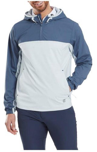 FootJoy TempoSeries Hoodie pánska bunda, dark denim/skyway