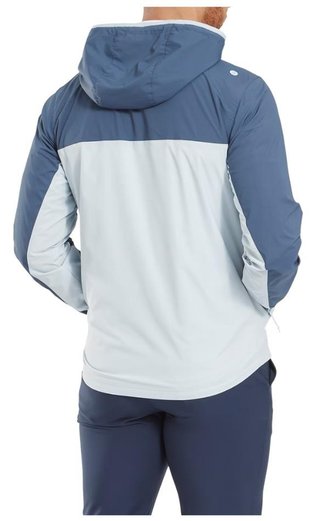 FootJoy TempoSeries Hoodie pánska bunda, dark denim/skyway