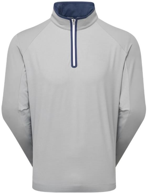 FootJoy TempoSeries Mixed Texture Chill-Out pánska mikina, sivá