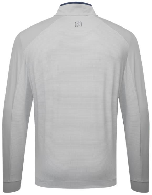 FootJoy TempoSeries Mixed Texture Chill-Out pánska mikina, sivá
