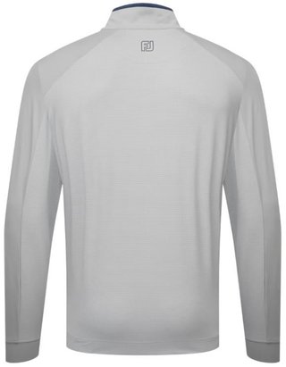 FootJoy TempoSeries Mixed Texture Chill-Out pánska mikina, sivá