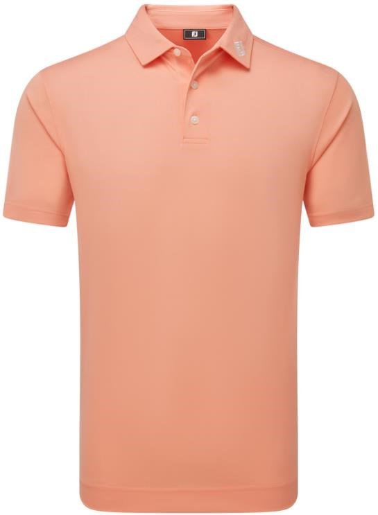 FootJoy Stretch Pique Solid pánske polo, papaya