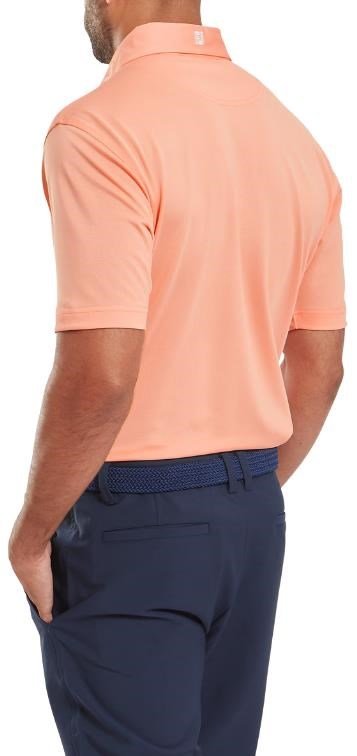 FootJoy Stretch Pique Solid pánske polo, papaya