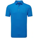 FootJoy Painted Floral Lisle pánske polo, cobalt