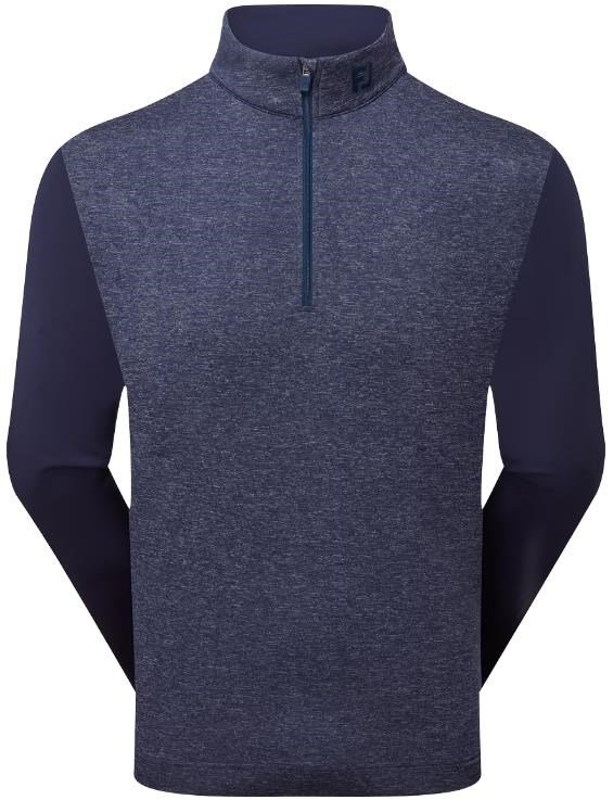 FootJoy Tonal Heather Chill-Out pánska mikina, navy
