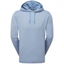 FootJoy Lightweight Hoodie pánska mikina, heather blue jay