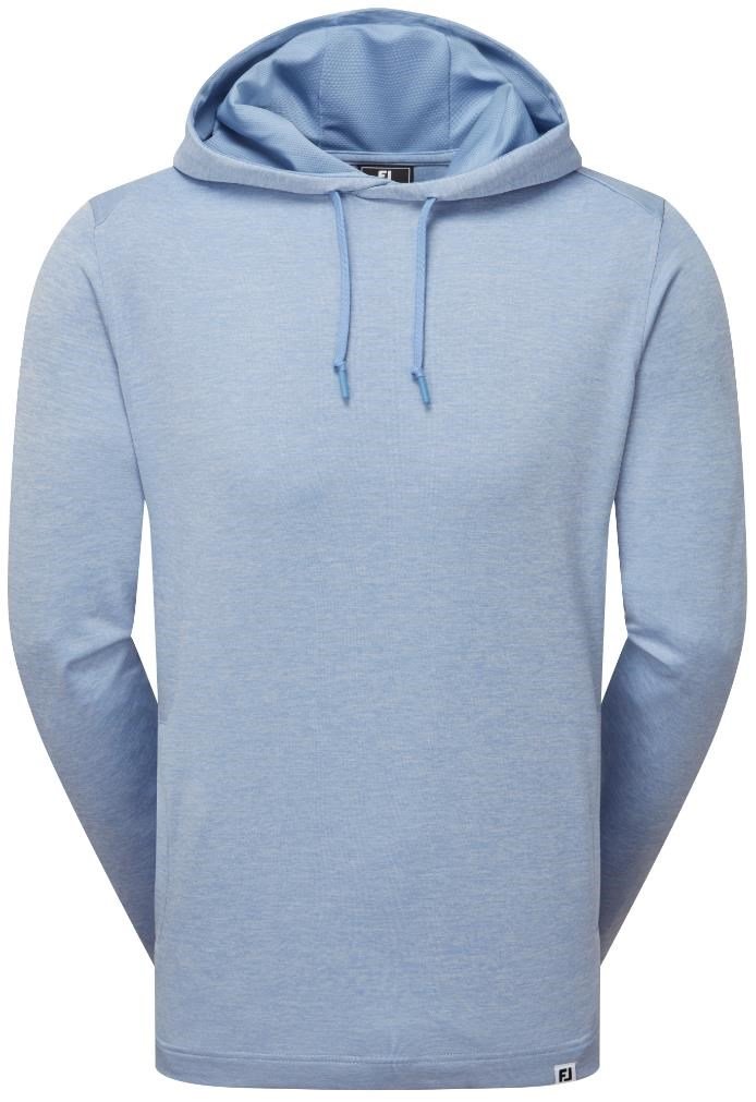 FootJoy Lightweight Hoodie pánska mikina, heather blue jay