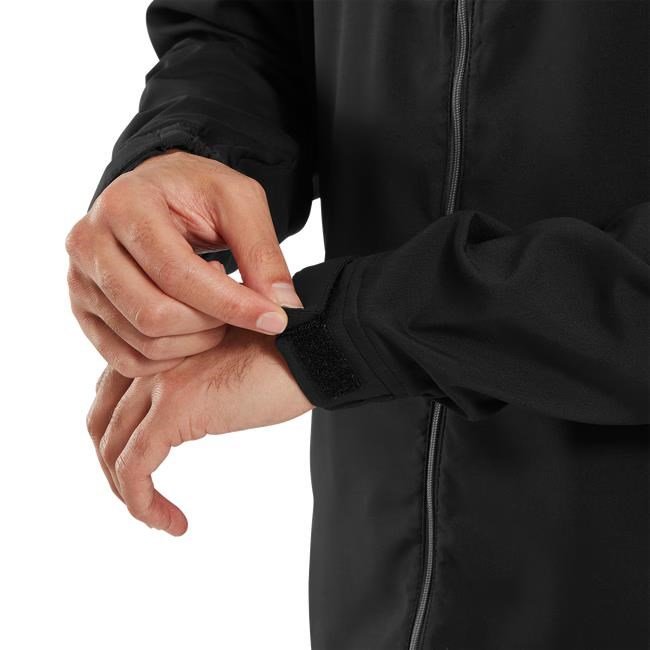 FootJoy Full-Zip Zephyr Windshirt pánska bunda, čierna
