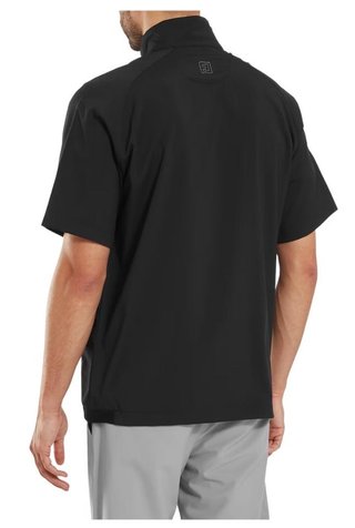 FootJoy Zephyr Short Sleeve Windshirt pánska bunda, čierna