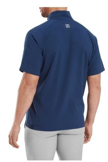 FootJoy Zephyr Short Sleeve Windshirt pánska bunda do vetra, navy