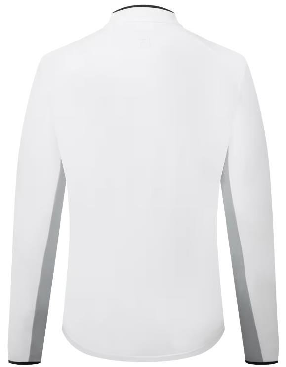 FootJoy 1/4-Zip LS Sun Protection dámske tričko, biele