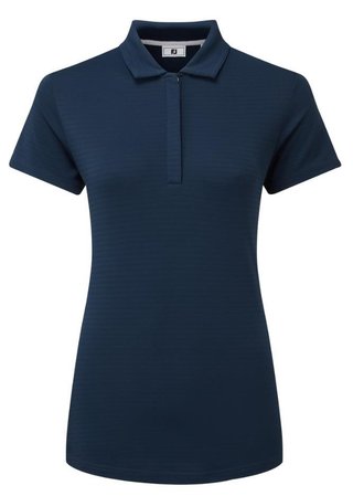 FootJoy Jacquard SS dámske polo, navy