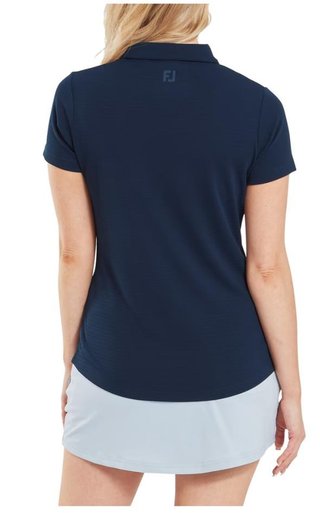 FootJoy Jacquard SS dámske polo, navy
