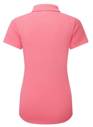 FootJoy Jacquard SS dámske polo, pink lemonade