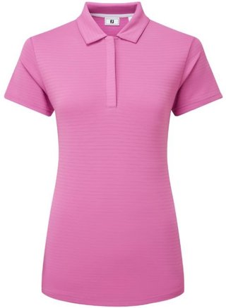 FootJoy Jacquard SS dámske polo, berry