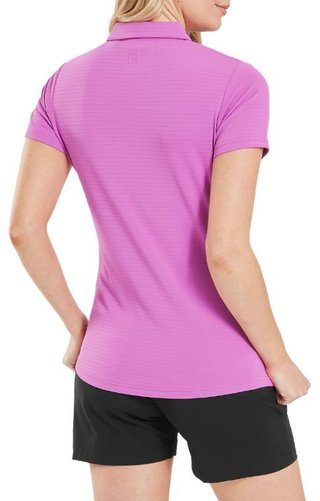 FootJoy Jacquard SS dámske polo, berry