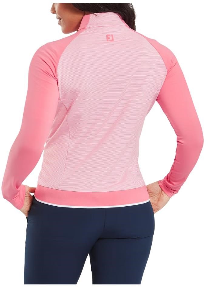 FootJoy 1/4-Zip Midlayer dámska mikina, pink lemonade