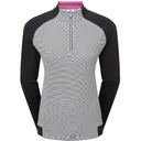 FootJoy 1/4-Zip Midlayer dámska mikina, čierna