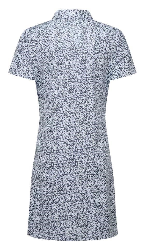 FootJoy Animal Print dámske šaty, white/skyway/navy