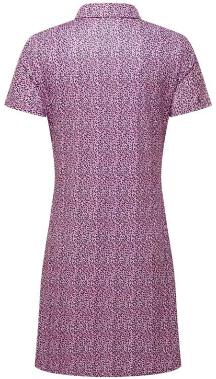 FootJoy Animal Print dámske šaty, white/berry/black