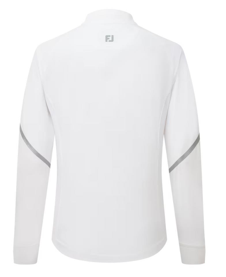 FootJoy TempoSeries Full-Zip dámska bunda, biela/strieborná