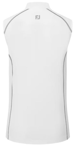 FootJoy TempoSeries Full-Zip dámska vesta, biela/strieborná