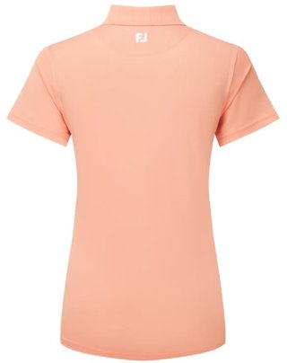 FootJoy Stretch Pique Solid dámske polo, papaya