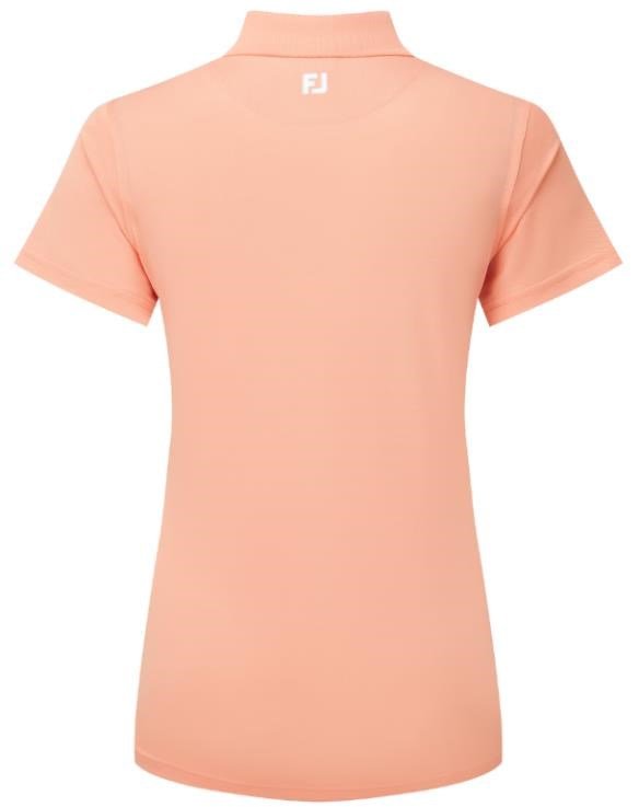 FootJoy Stretch Pique Solid dámske polo, papaya
