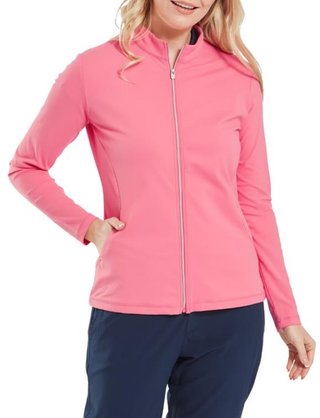 FootJoy Full-Zip Midlayer dámska mikina, pink lemonade