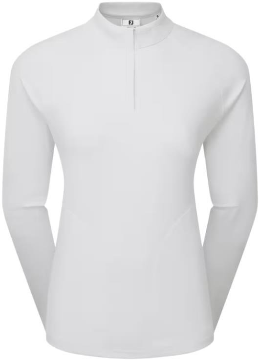 FootJoy Half-Zip Midlayer dámska mikina, biela