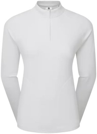 FootJoy Half-Zip Midlayer dámska mikina, biela