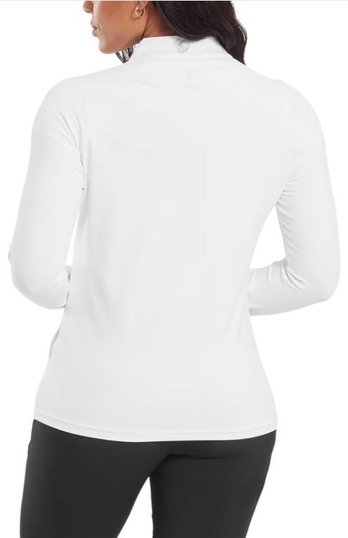 FootJoy Half-Zip Midlayer dámska mikina, biela