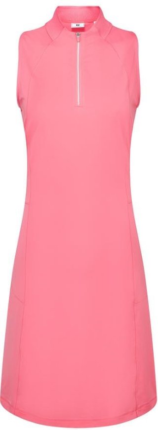 FootJoy 1/4-Zip Sleeveless dámske šaty, pink lemonade