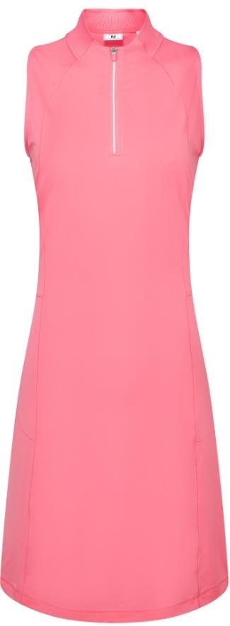 FootJoy 1/4-Zip Sleeveless dámske šaty, pink lemonade