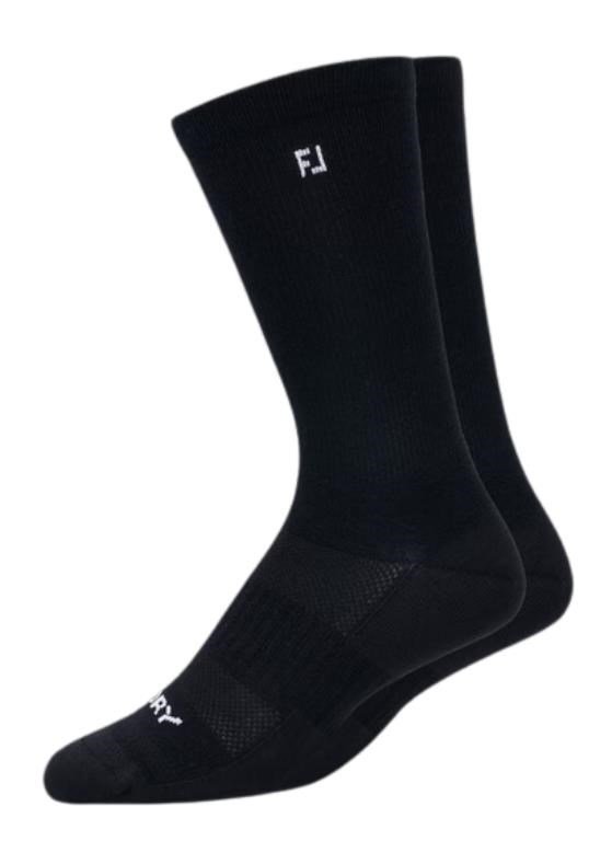 FootJoy ProDry Lightweight Crew pánske ponožky, čierne, EU 39-46