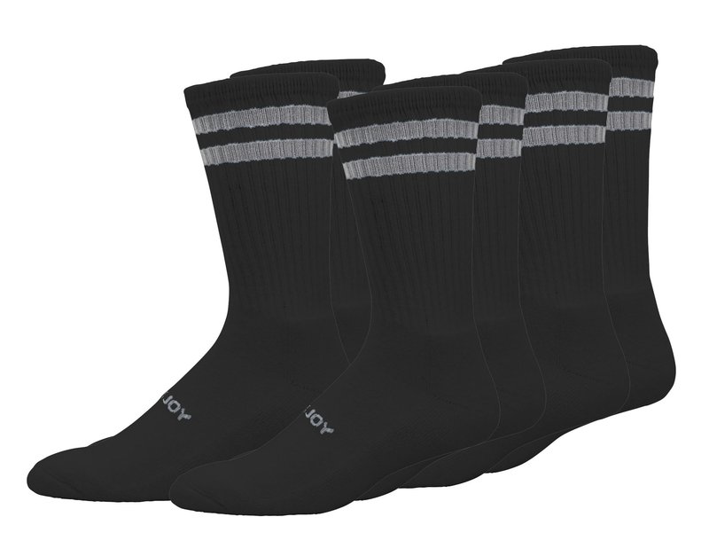 FootJoy Comfortsof Crew pánske ponožky, čierne, EUR 39-46 (3pairs)