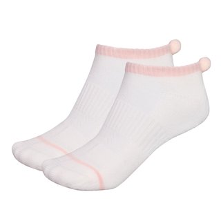 FootJoy ProDry Pom-Pom dámske ponožky, biela/ružová, UK 6-9 (pár)