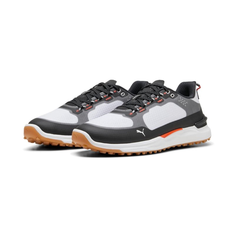 Puma Ignite Elevate X pánske golfové topánky, biele