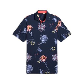 Puma Mattr Dahlia pánske polo, deep navy/blue horizon