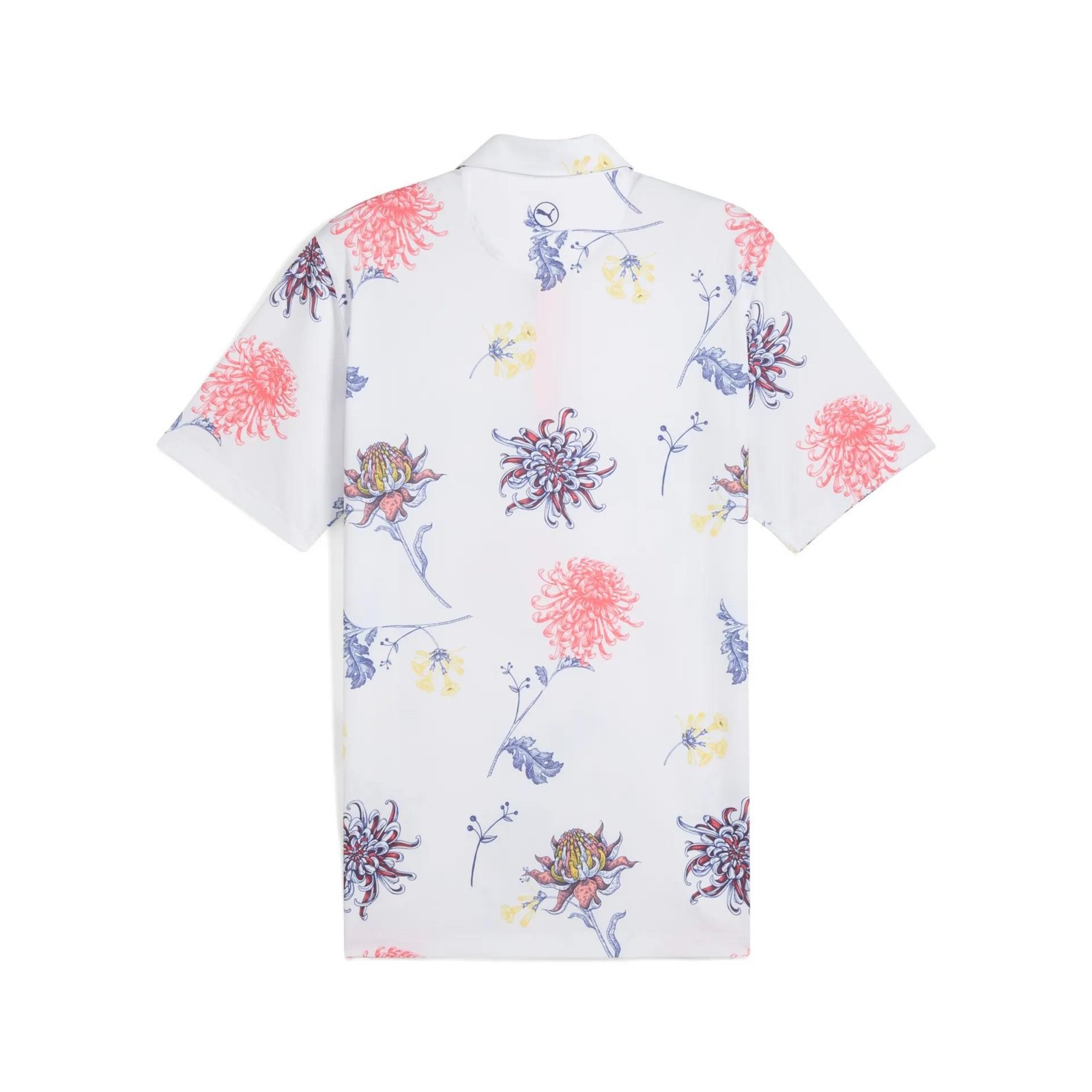 Puma Mattr Dahlia pánske polo, white glow/peach frost