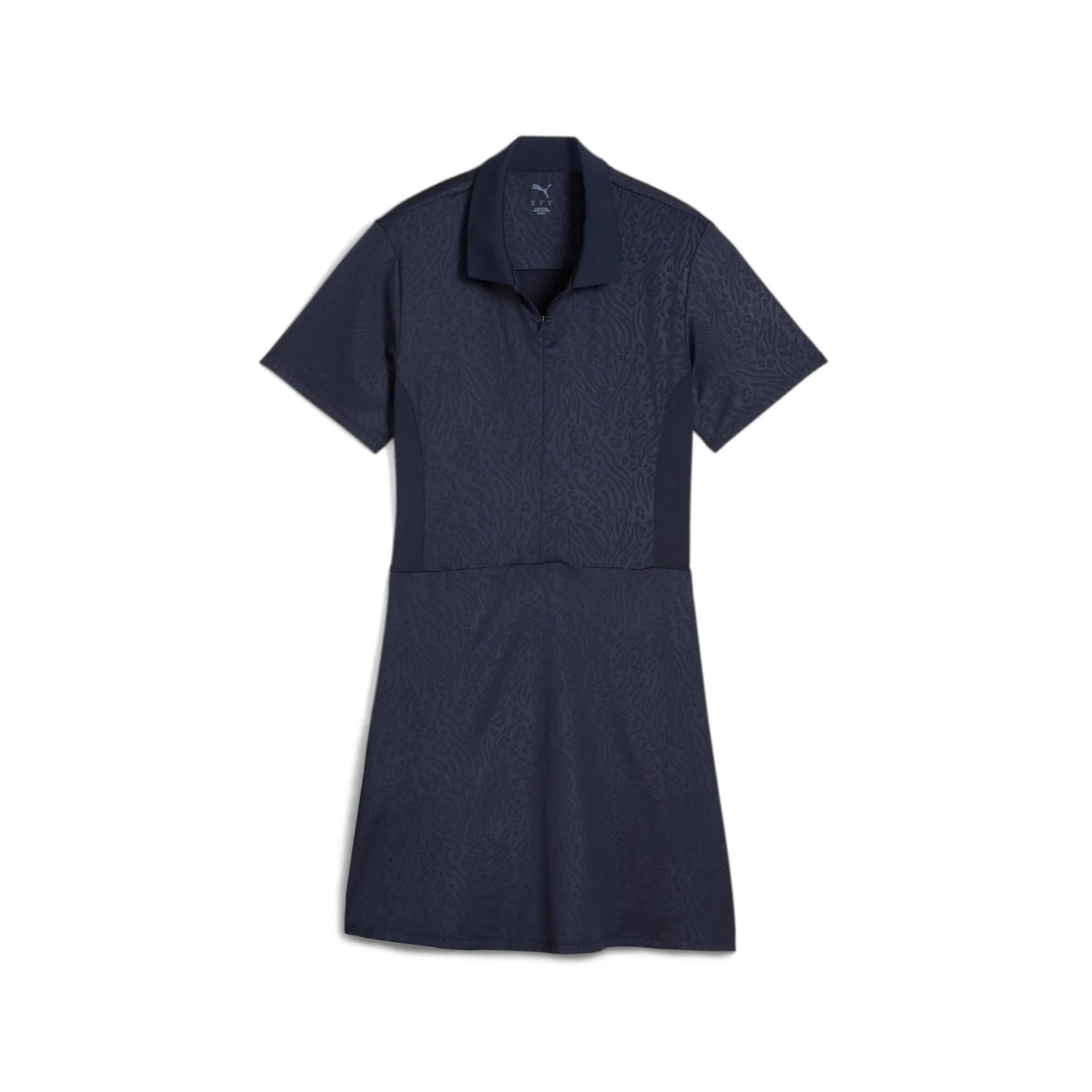 Puma Kassidy Animal Deboss dámske šaty, deep navy
