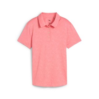 Puma MATTR Lianas Jacquard dámske polo, peach frost