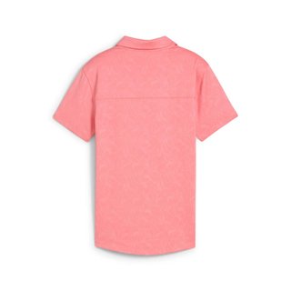 Puma MATTR Lianas Jacquard dámske polo, peach frost