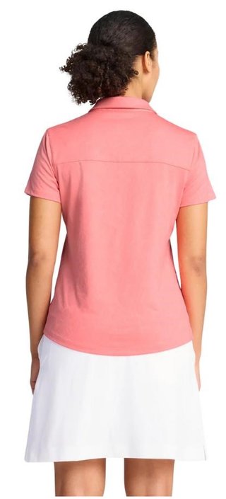 Puma MATTR Lianas Jacquard dámske polo, peach frost