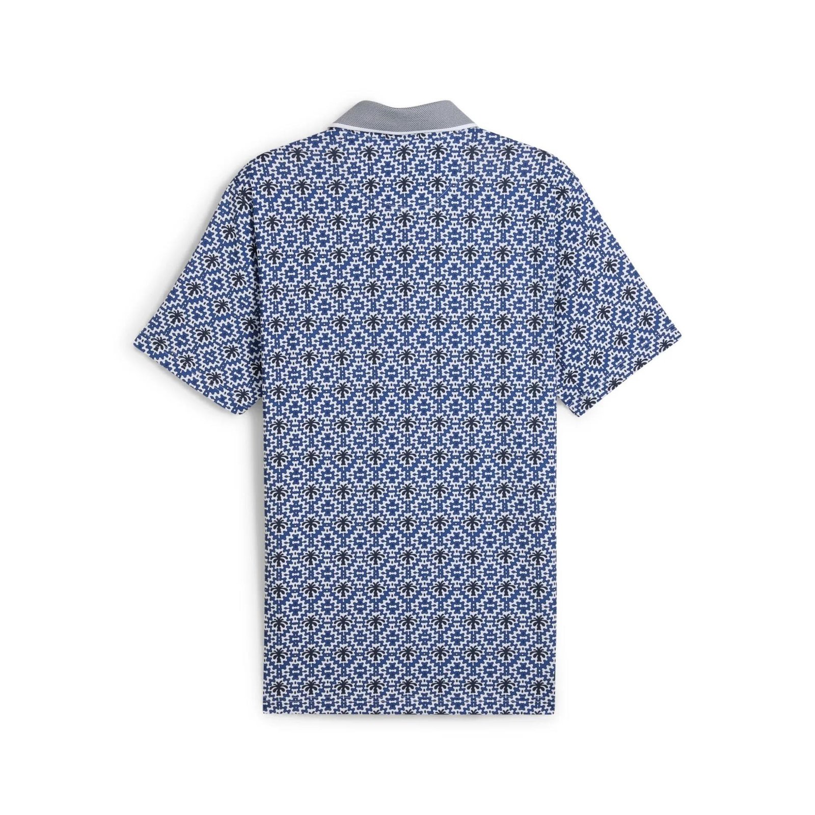 Puma X PTC Tile pánske polo, white glow/deep navy