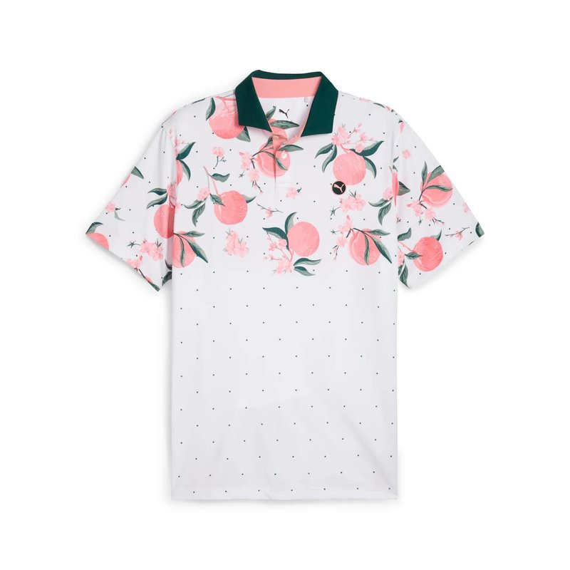Puma MATTR Freshly Picked pánske polo, glow/pink fruit